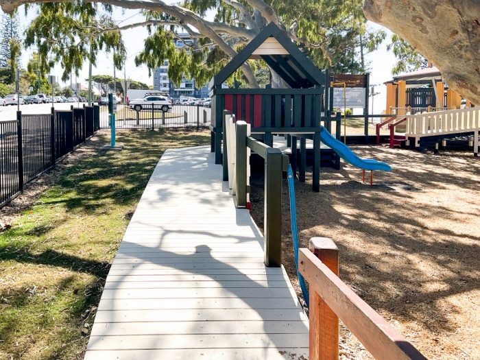 External Council Works Painting Playground Education Redcliffe Moreton Bay